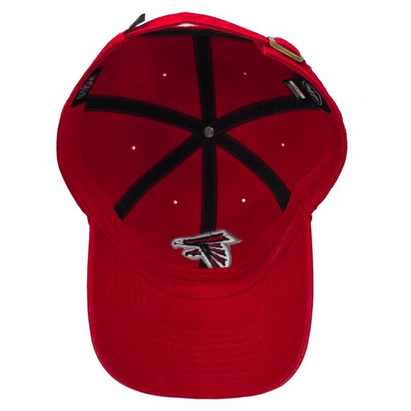 Atlanta Falcons Hat NFL Football โ47 Brand Clean Up Dad Cap Red OSFA Adjustable - Picture 5 of 8